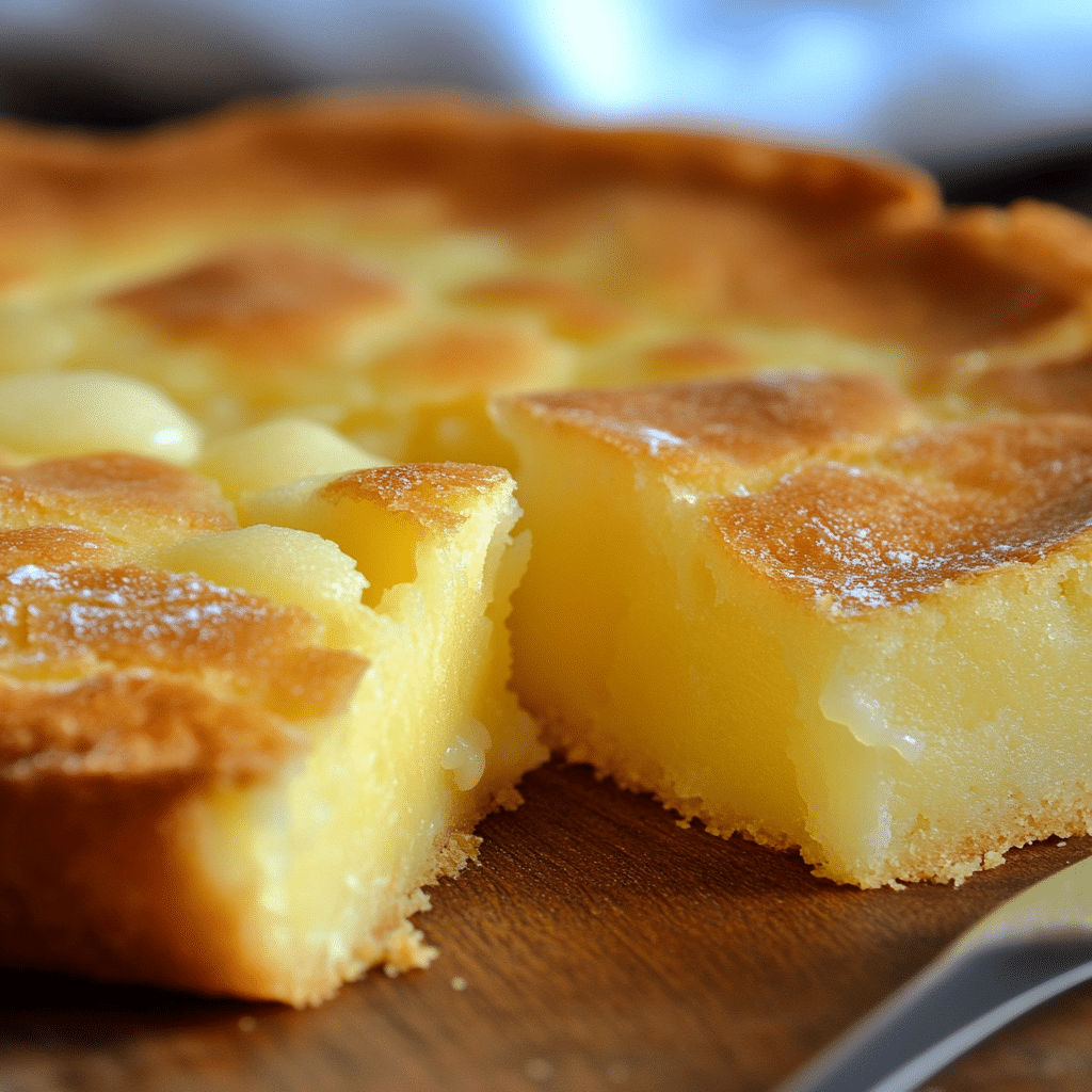 Clafoutis à l’ananas et noix de coco