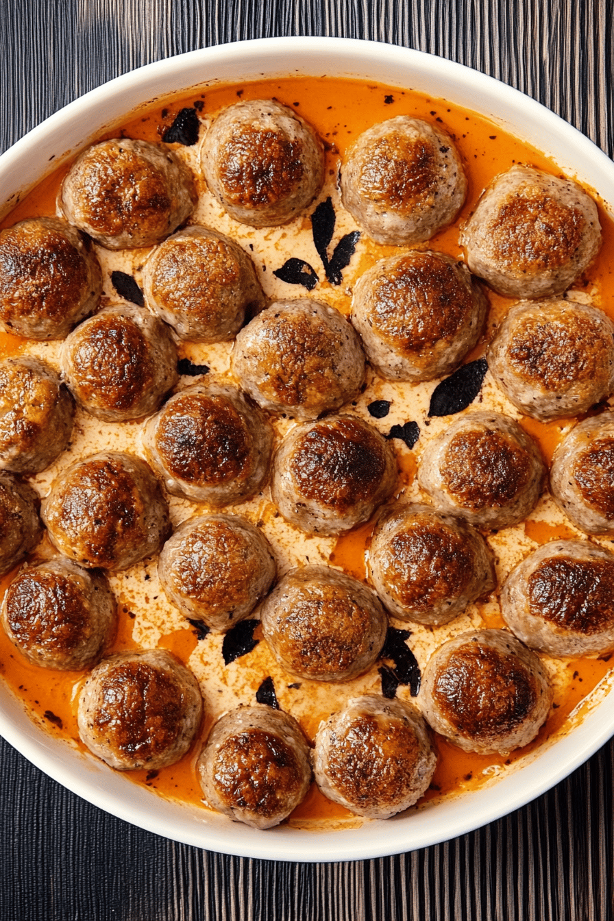 Boulettes de viande au four faciles et délicieuses ingredients