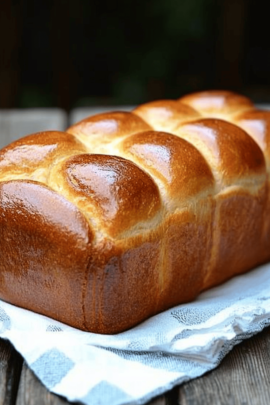 Brioche Thermomix Facile et Délicieuse Final Dish Presentation