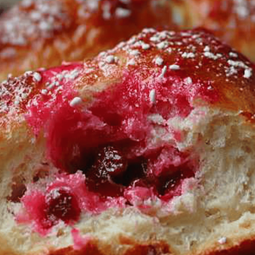 Brioche aux pralines roses au Thermomix