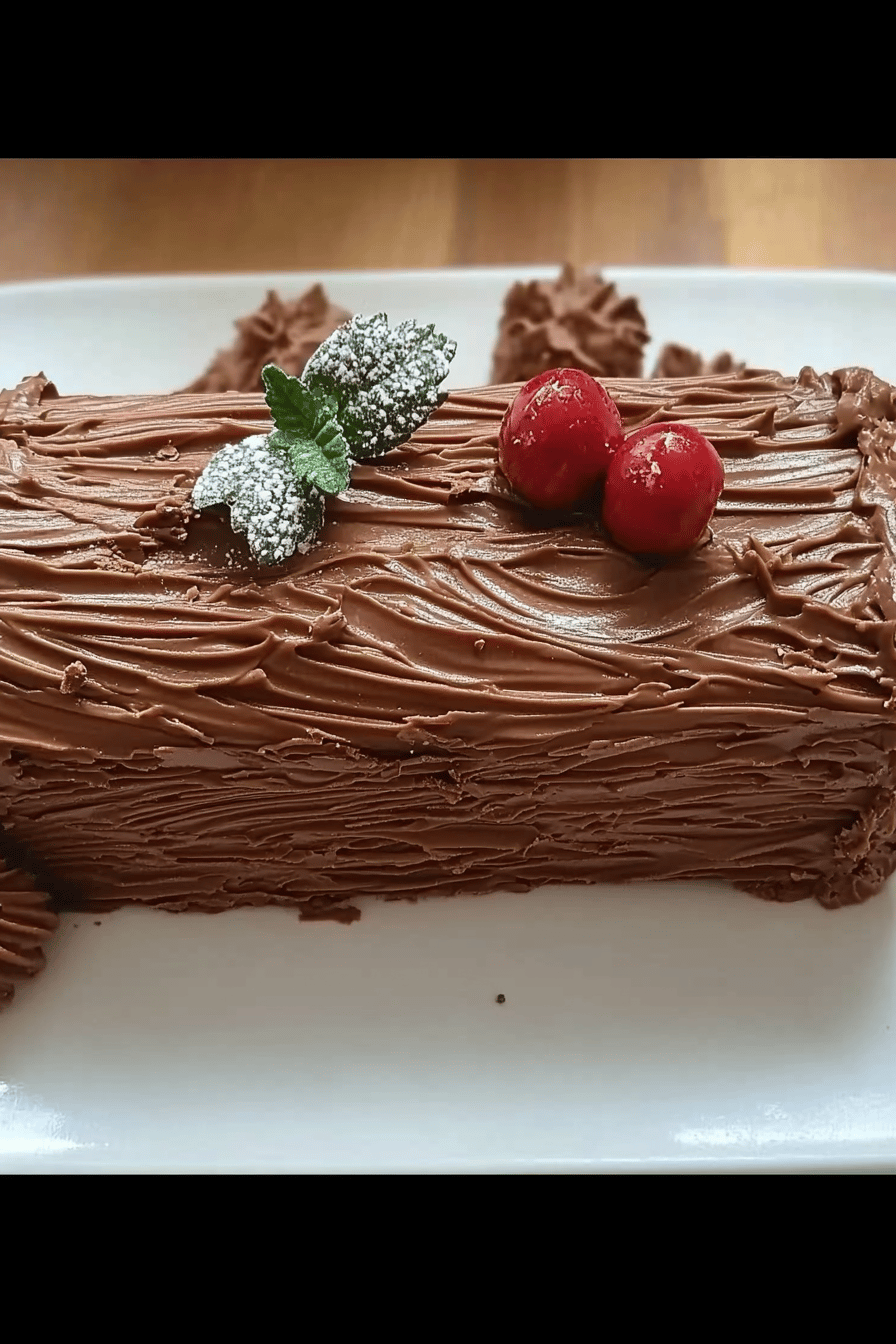 Bûche Légère au Chocolat: Une Recette Facile et Délicieuse ingredients