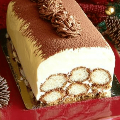 Bûche glacée Tiramisu Thermomix