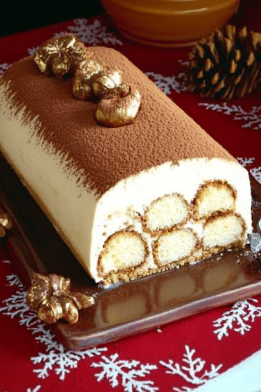 Bûche glacée Tiramisu Thermomix ingredients