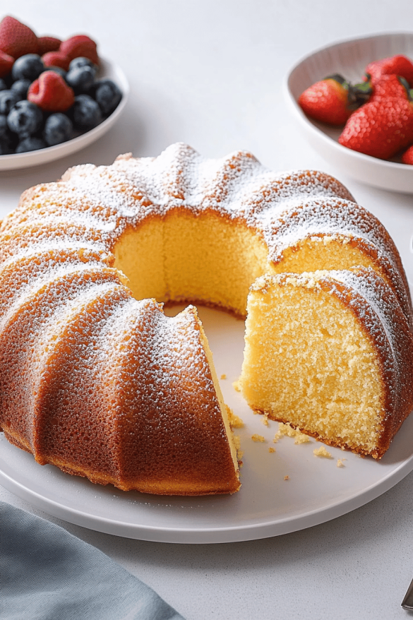 Cake Nature Moelleux au Thermomix