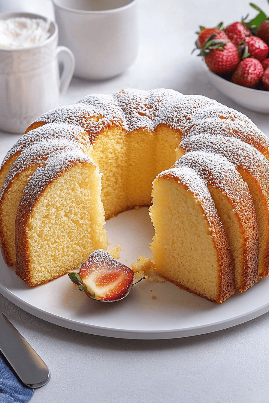 Cake Nature Moelleux au Thermomix ingredients
