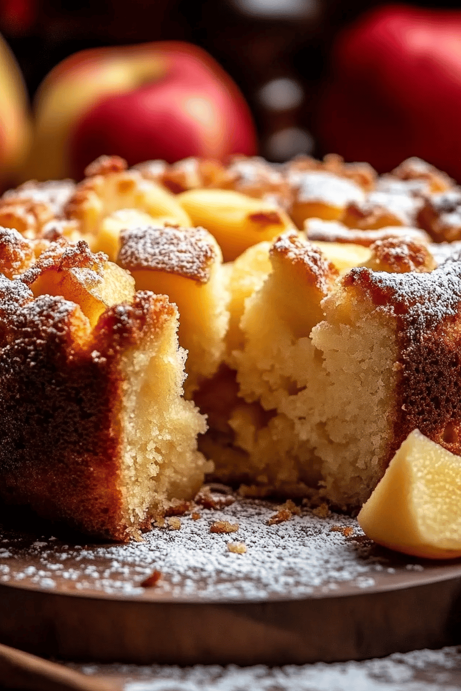 Cake aux pommes: une recette réconfortante ingredients
