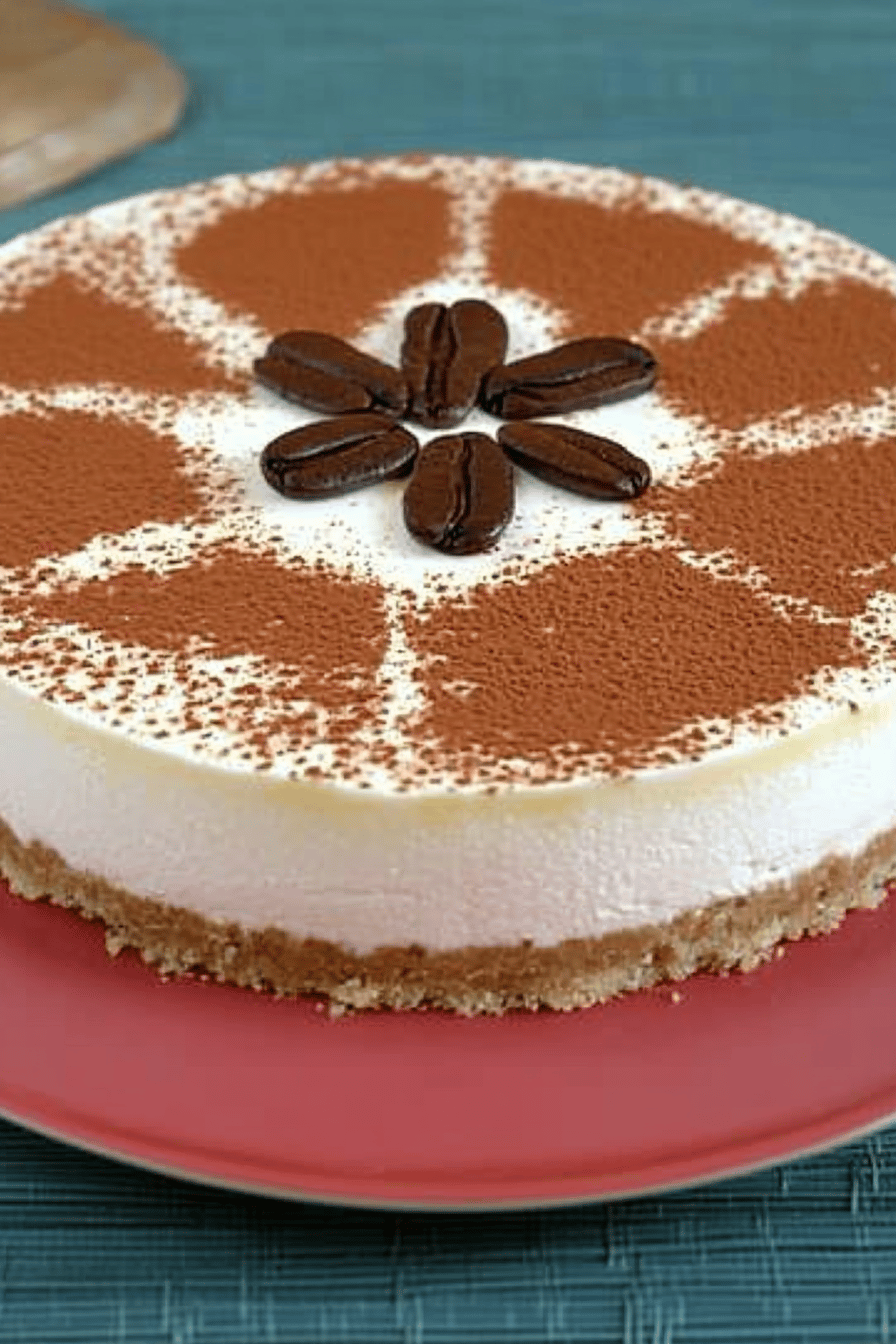Cheesecake Cappuccino Thermomix: Recette Simple et Gourmande Final Dish Presentation