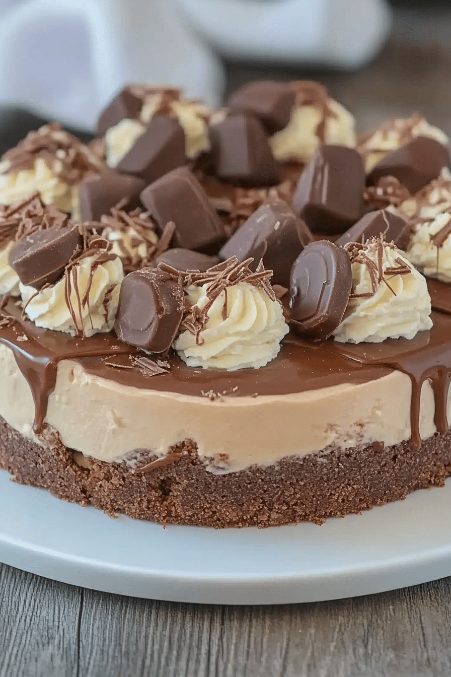 Cheesecake Kinder Bueno au Thermomix ingredients