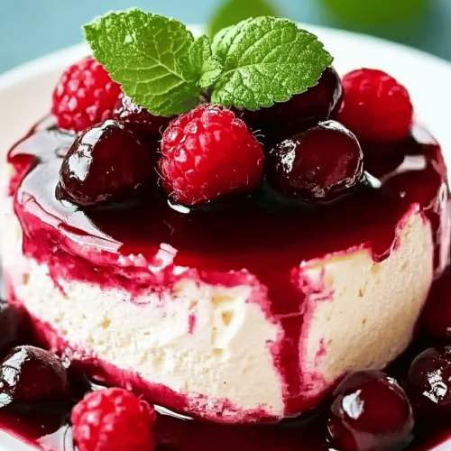 Cheesecake aux fruits rouges facile