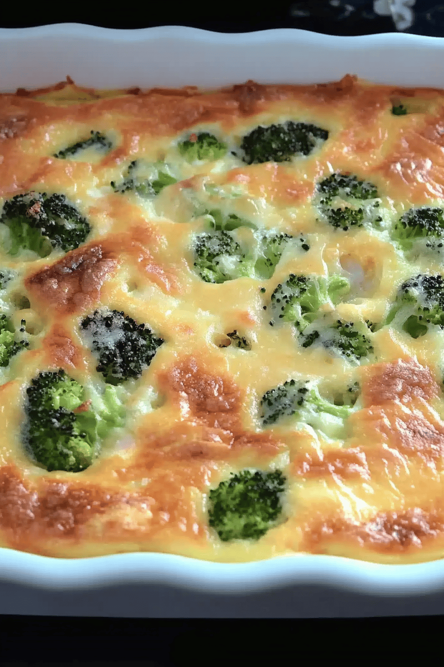Clafoutis Brocoli-Saumon: Recette Facile et Savoureuse Final Dish Presentation