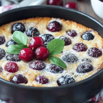 Clafoutis aux Cerises Sans Gluten
