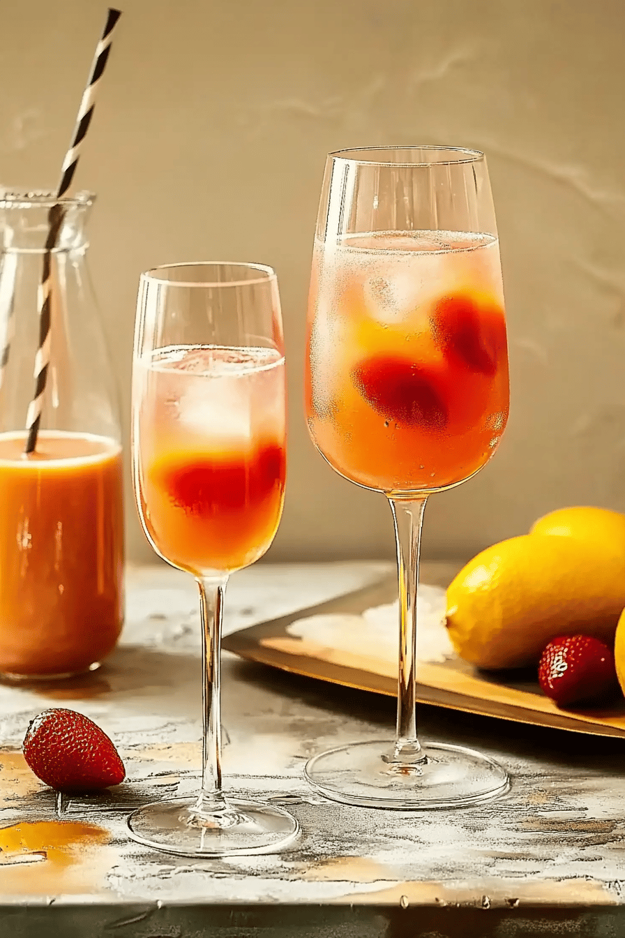 Cocktail Bellini Thermomix: Rapide et Savoureux ingredients
