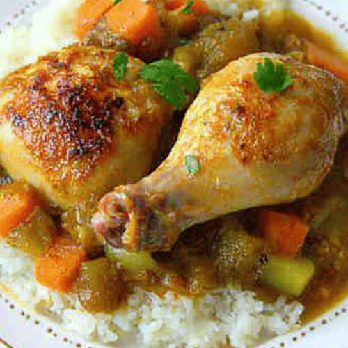 Colombo de poulet léger