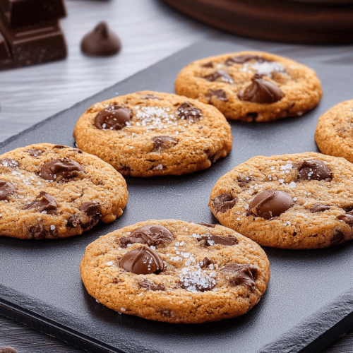 Cookies Choco-Noisettes à la Fleur de Sel