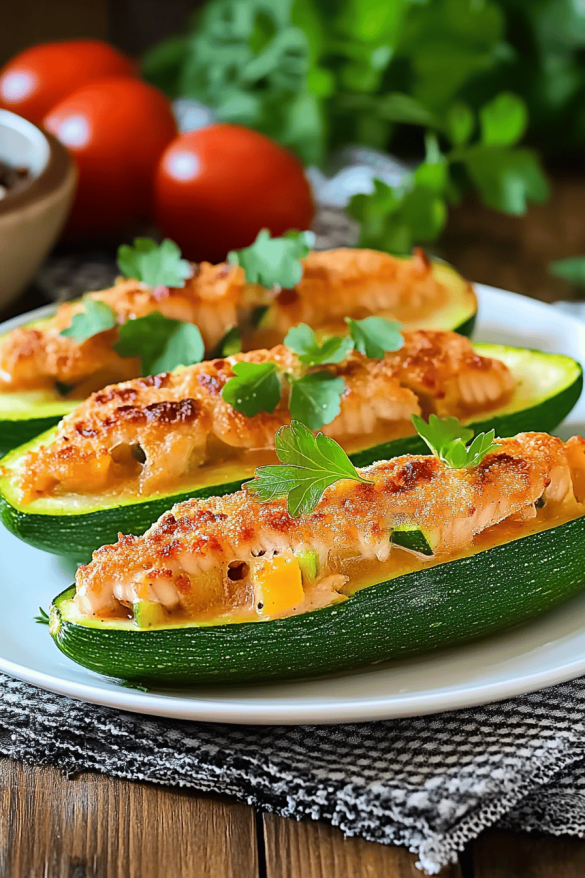 courgettes-farcies-au-saumon-un-regal-simple Courgettes Farcies au Saumon: Un Régal Simple