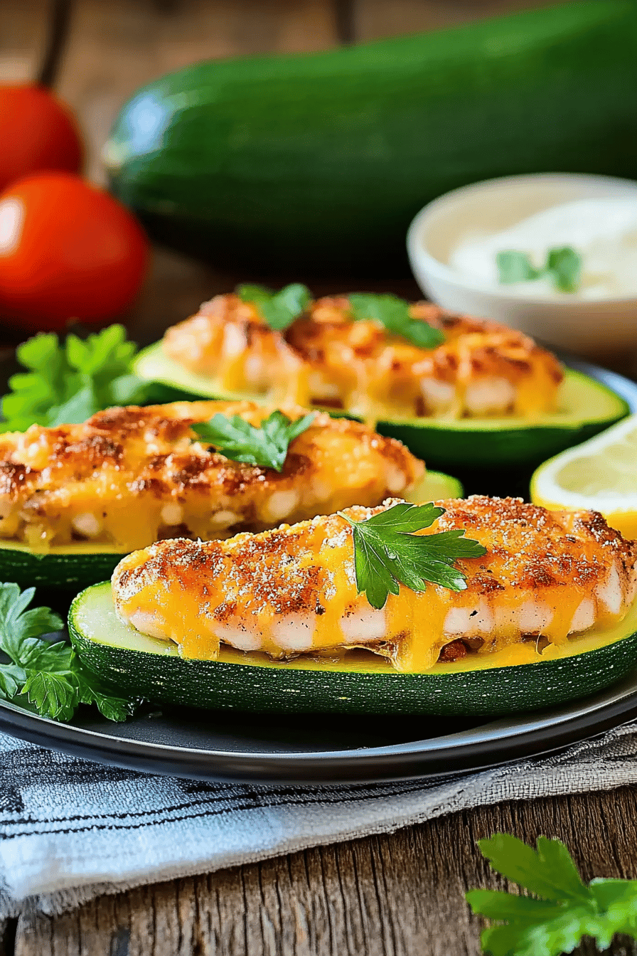 Courgettes Farcies au Saumon: Un Régal Simple ingredients