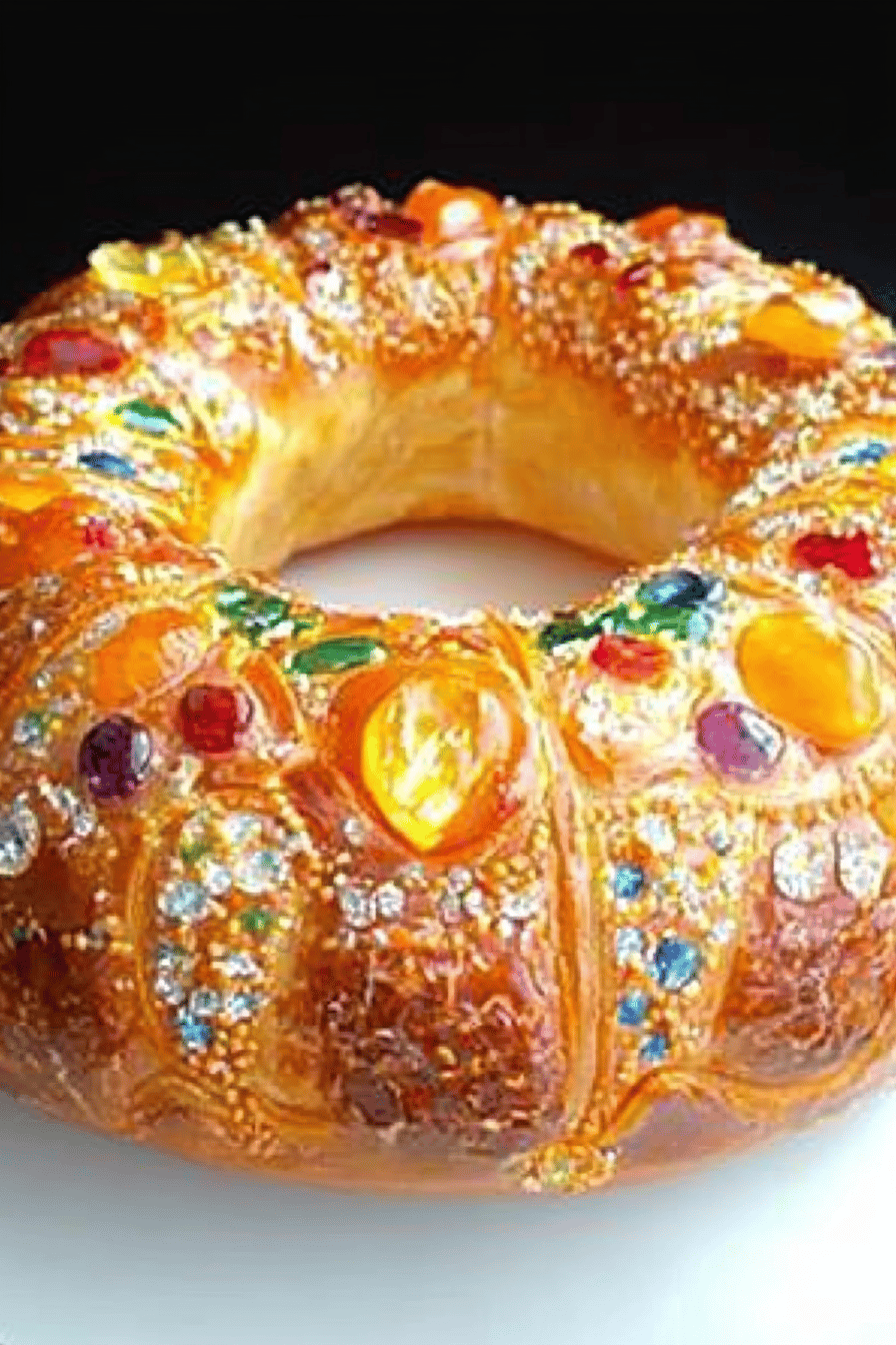 Couronne des Rois Légère et Savoureuse Final Dish Presentation