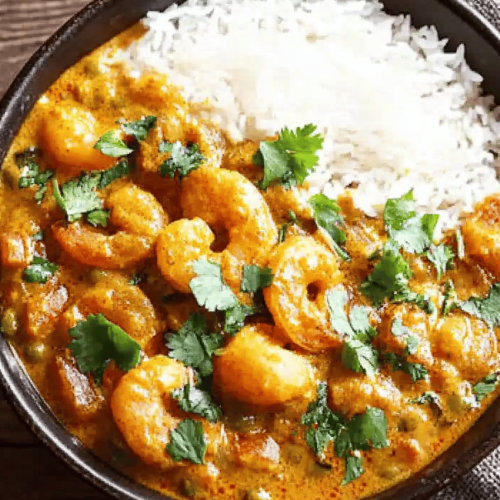 Curry de Crevettes Facile et Délicieux