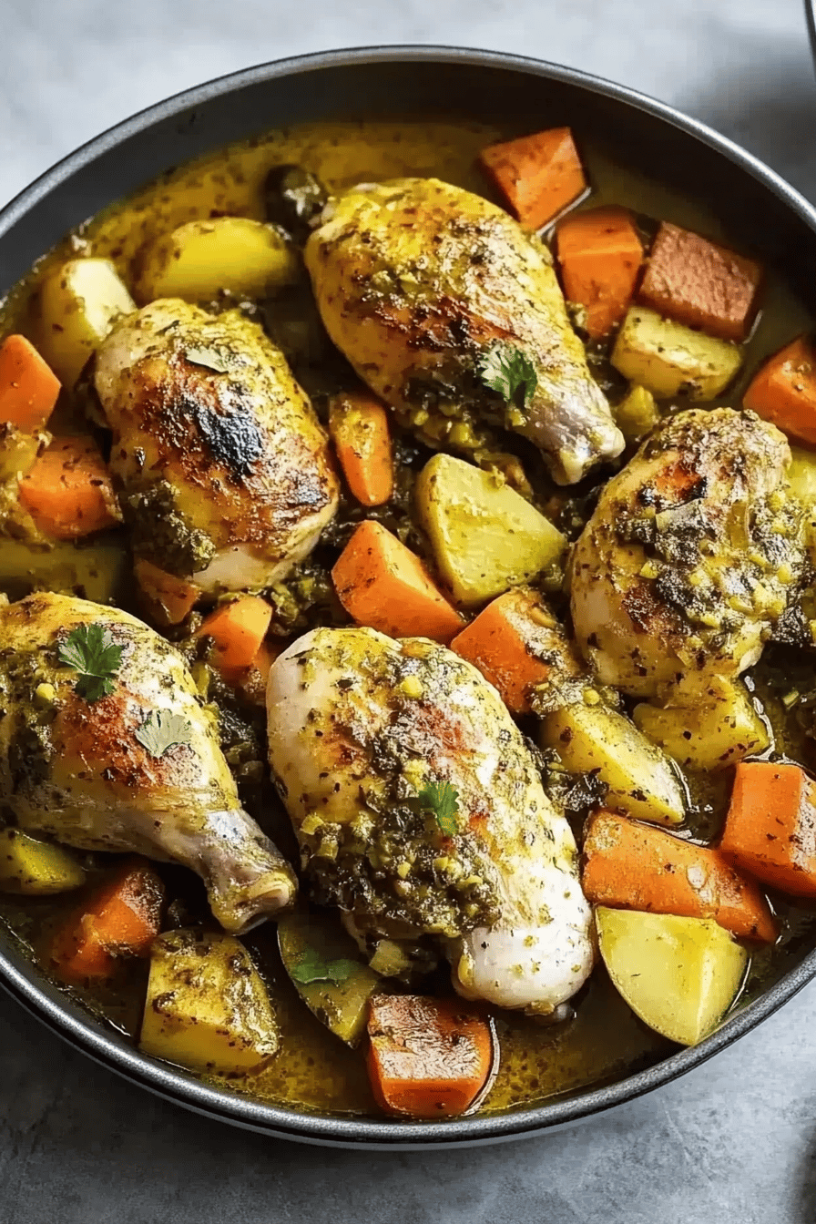 Facile Colombo de Poulet aux Légumes ingredients