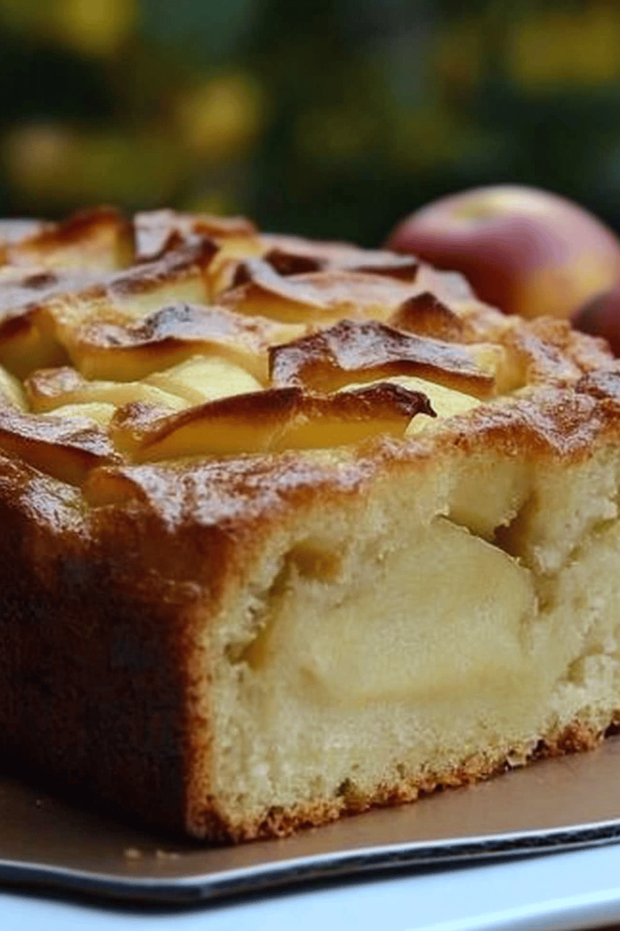 Facile et Délicieux: Recette de Cake aux Pommes Final Dish Presentation