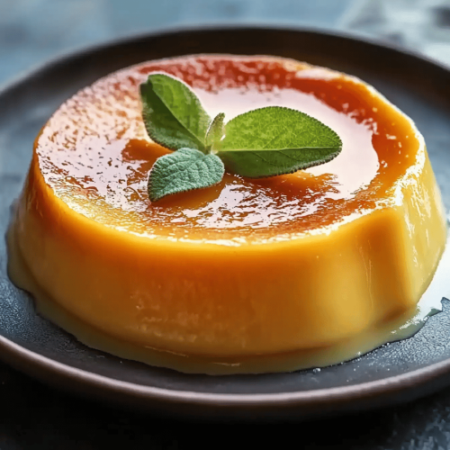 Flan de citron facile et parfumé