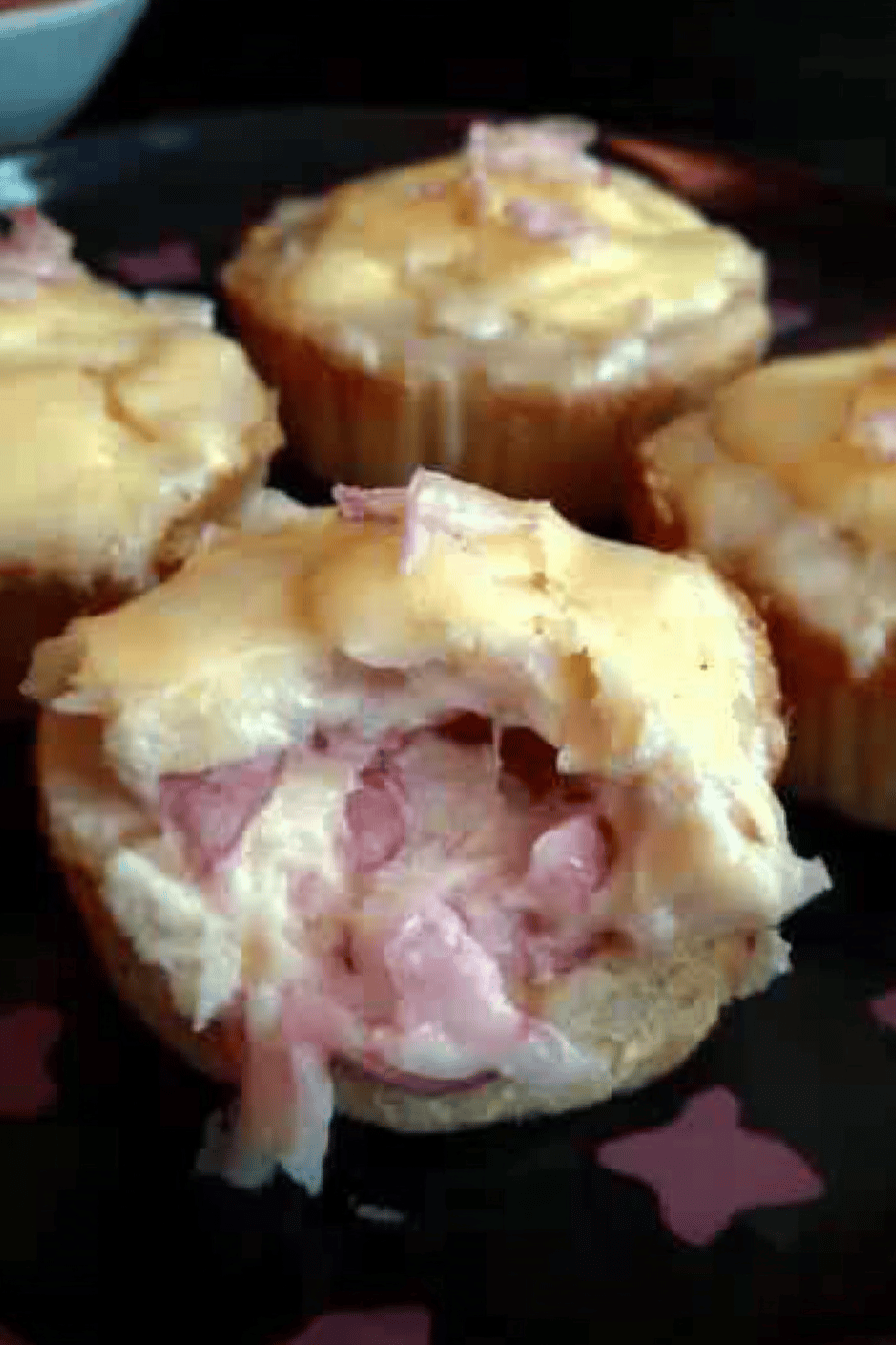 Fondant Kiri au jambon Final Dish Presentation