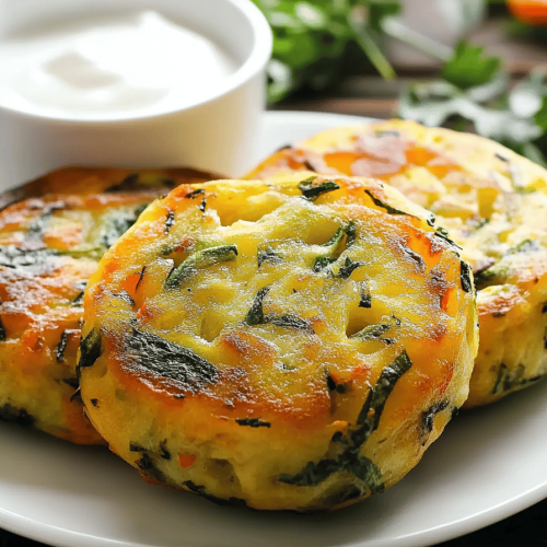 Galettes de légumes au four: recette simple et savoureuse