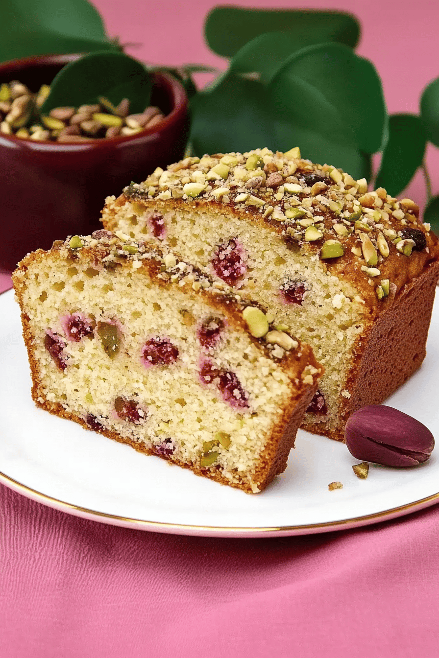 Gâteau au yaourt citronné et crumble pistache ingredients