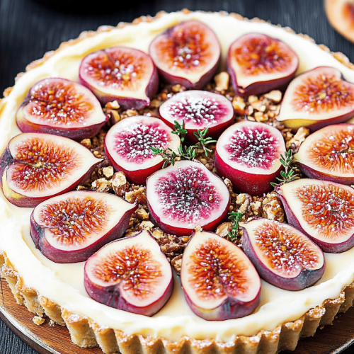 Gâteau aux Figues et Fromage: Recette Parfaite pour l'Automne
