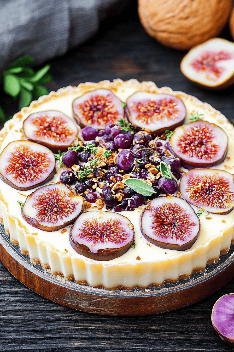 Gâteau aux Figues et Fromage: Recette Parfaite pour l'Automne ingredients