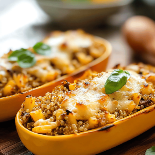 Gratin de Courge au Quinoa et Bœuf Haché