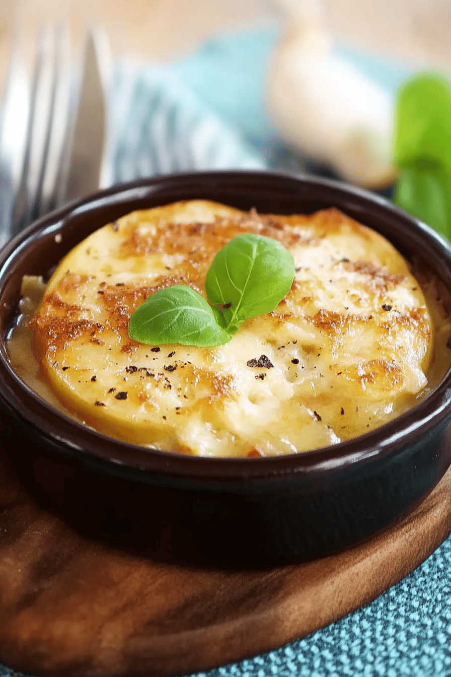 Gratin de poireau express: simple et savoureux Final Dish Presentation