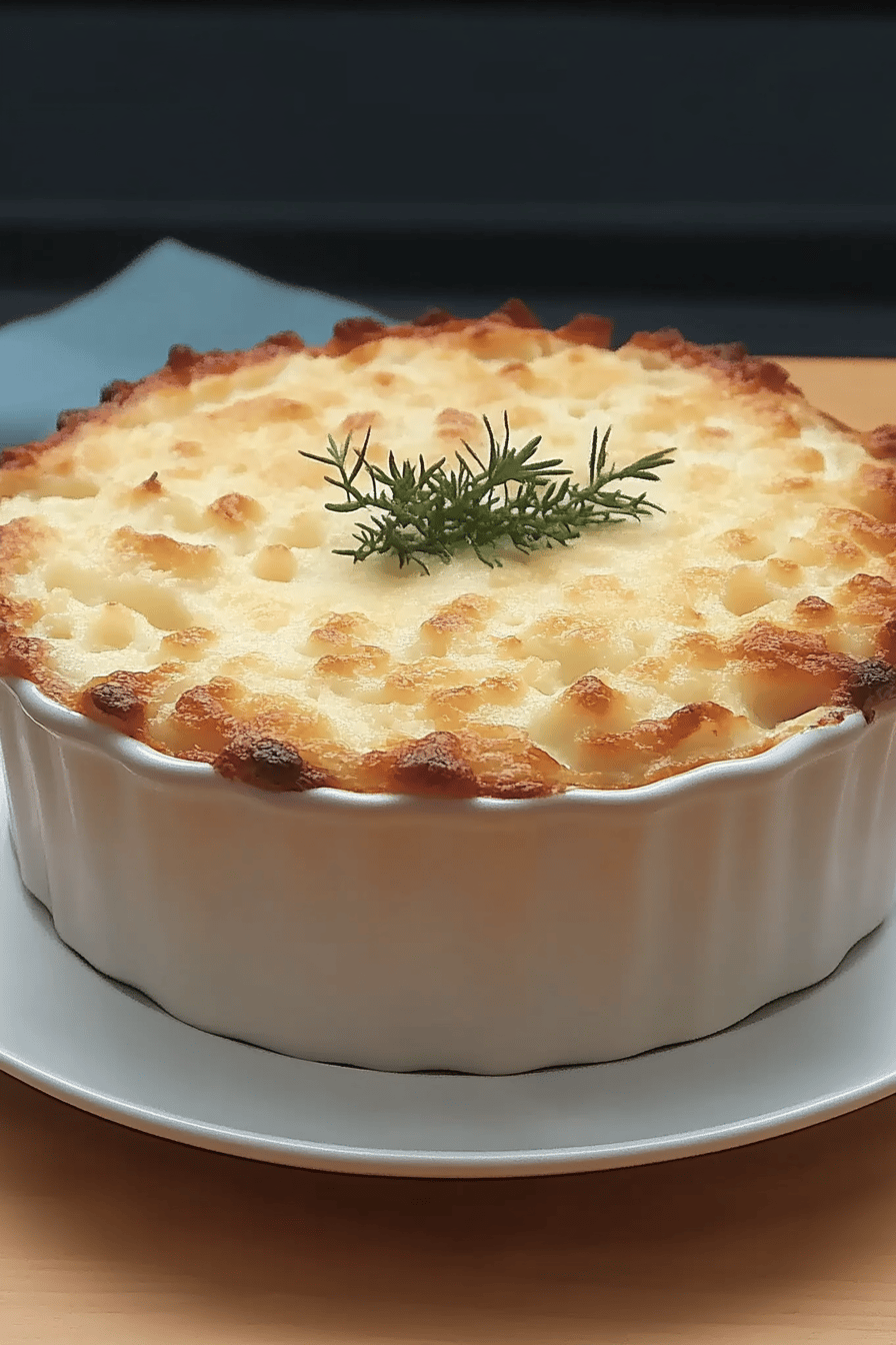 Gratin de poireaux au chèvre facile et savoureux Final Dish Presentation
