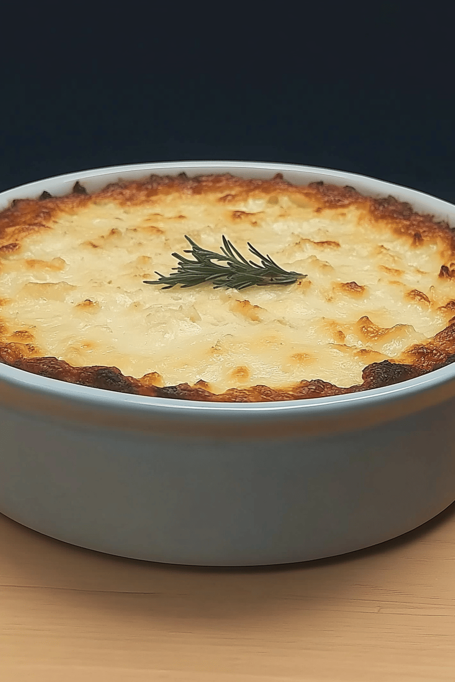 Gratin de poireaux au chèvre facile et savoureux Final Dish Presentation