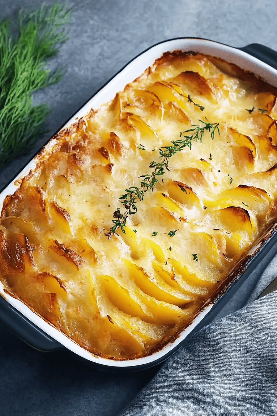 Gratin de pomme de terre au saumon facile ingredients