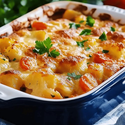 Gratin végétarien coloré: une recette simple et savoureuse!
