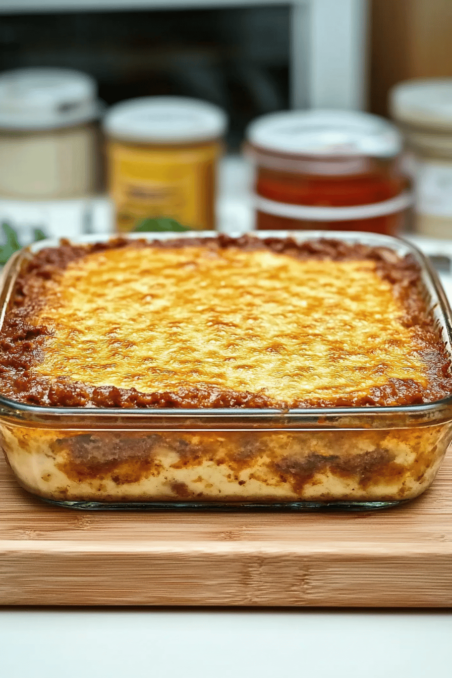Hachis Parmentier à la Viande Hachée et Champignons ingredients