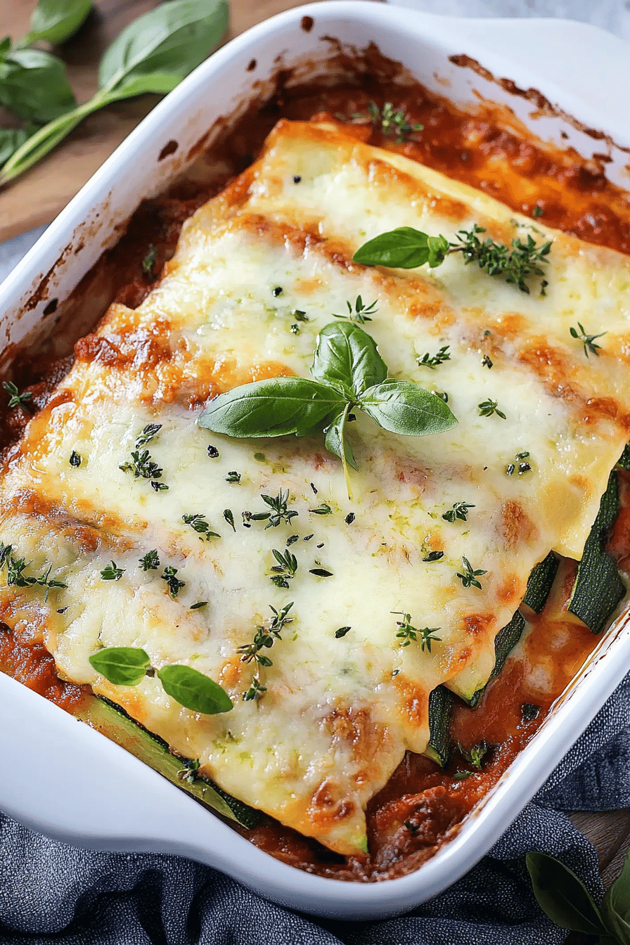 Lasagnes Courgette-Saumon Faciles ingredients