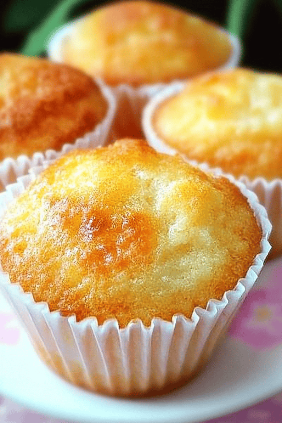 Muffins au Lait Concentré au Thermomix Final Dish Presentation