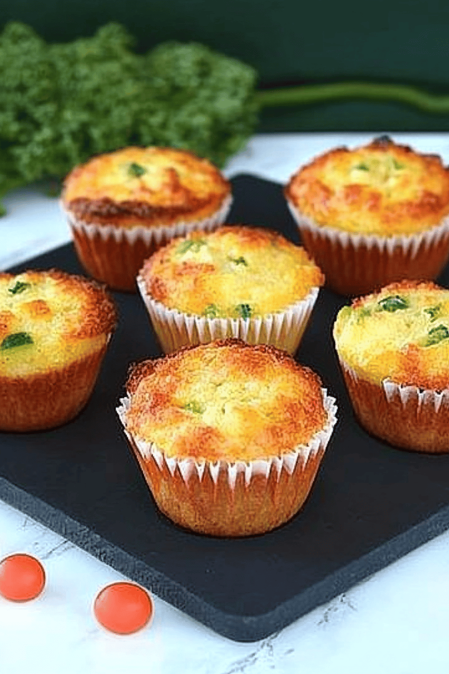 Muffins aux légumes faciles et délicieux Final Dish Presentation