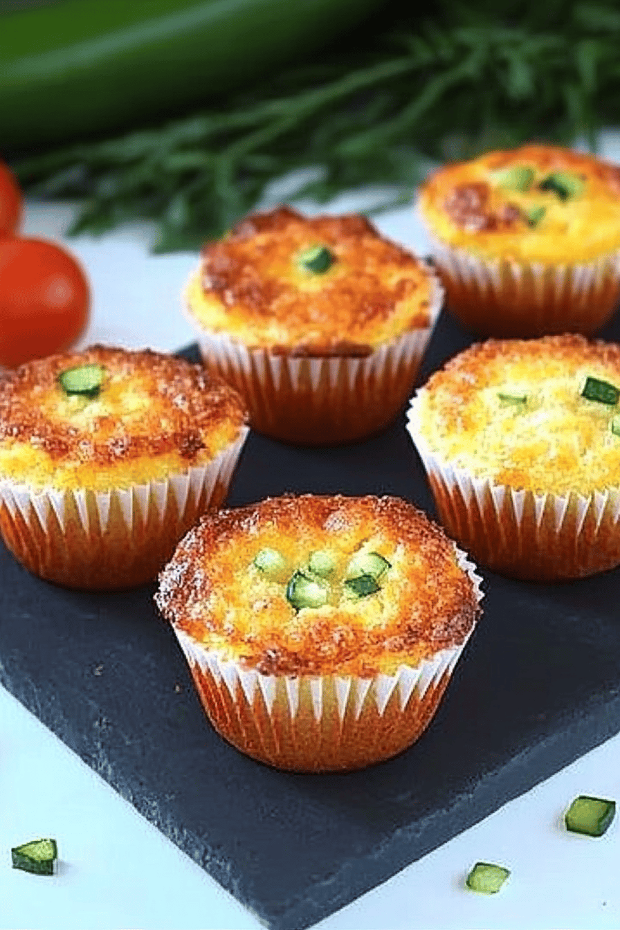 Muffins aux légumes faciles et délicieux ingredients