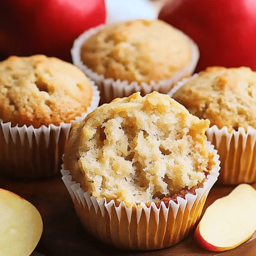 Muffins aux pommes faciles et délicieux