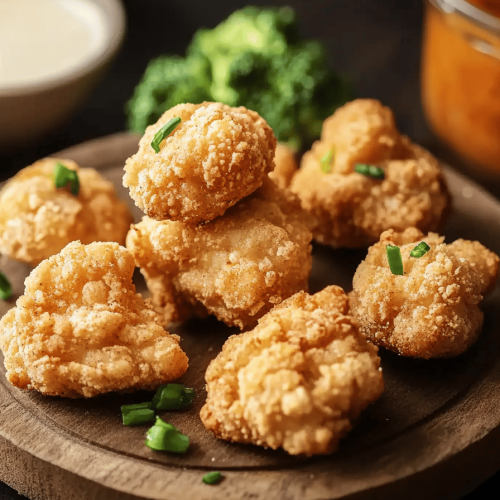 Nuggets de chou-fleur croustillants : recette facile et délicieuse