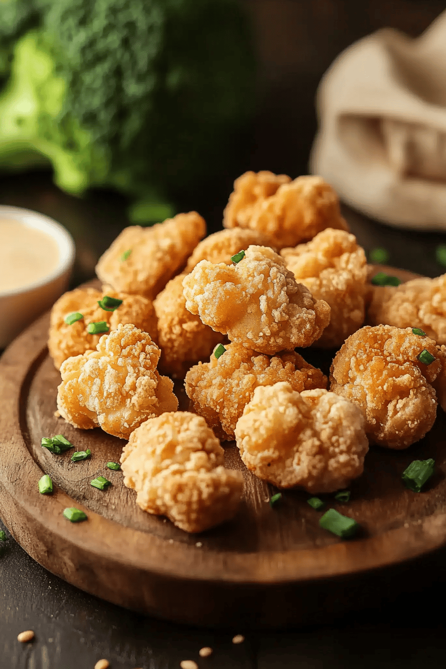 Nuggets de chou-fleur croustillants : recette facile et délicieuse Final Dish Presentation