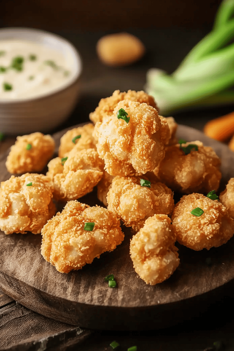 Nuggets de chou-fleur croustillants : recette facile et délicieuse ingredients