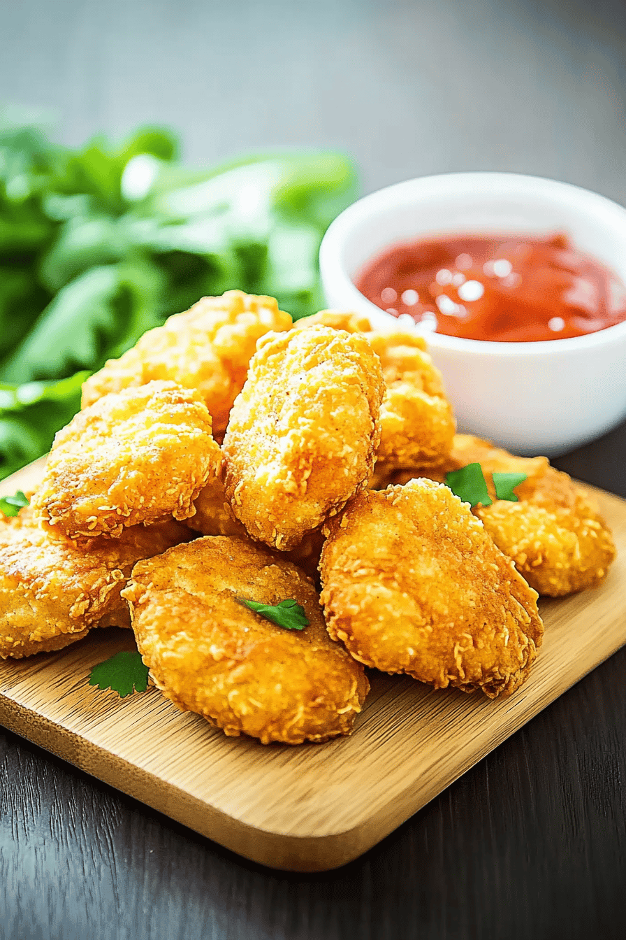 Nuggets de poulet et sauce Thermomix facile Final Dish Presentation