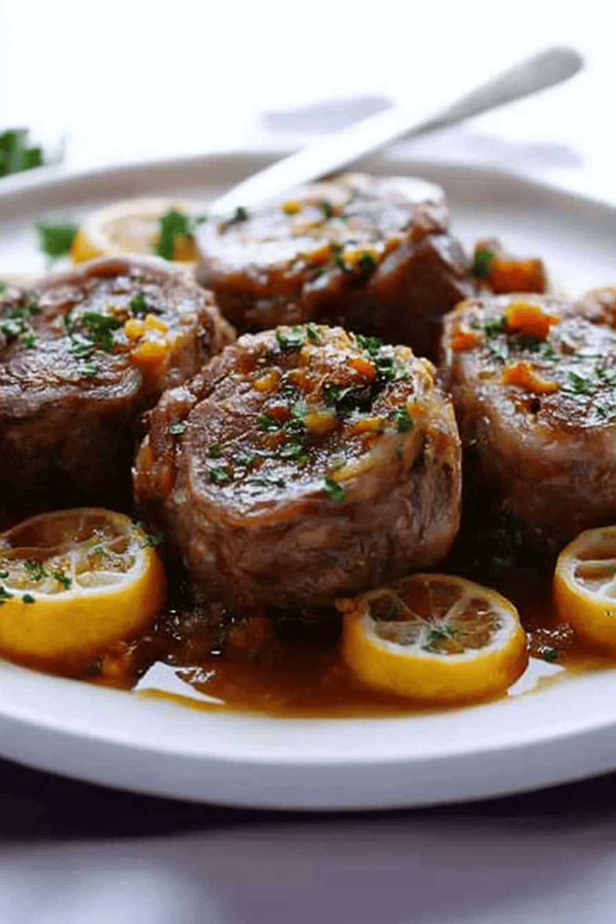 Osso Bucco de Dinde Facile et Délicieux ingredients