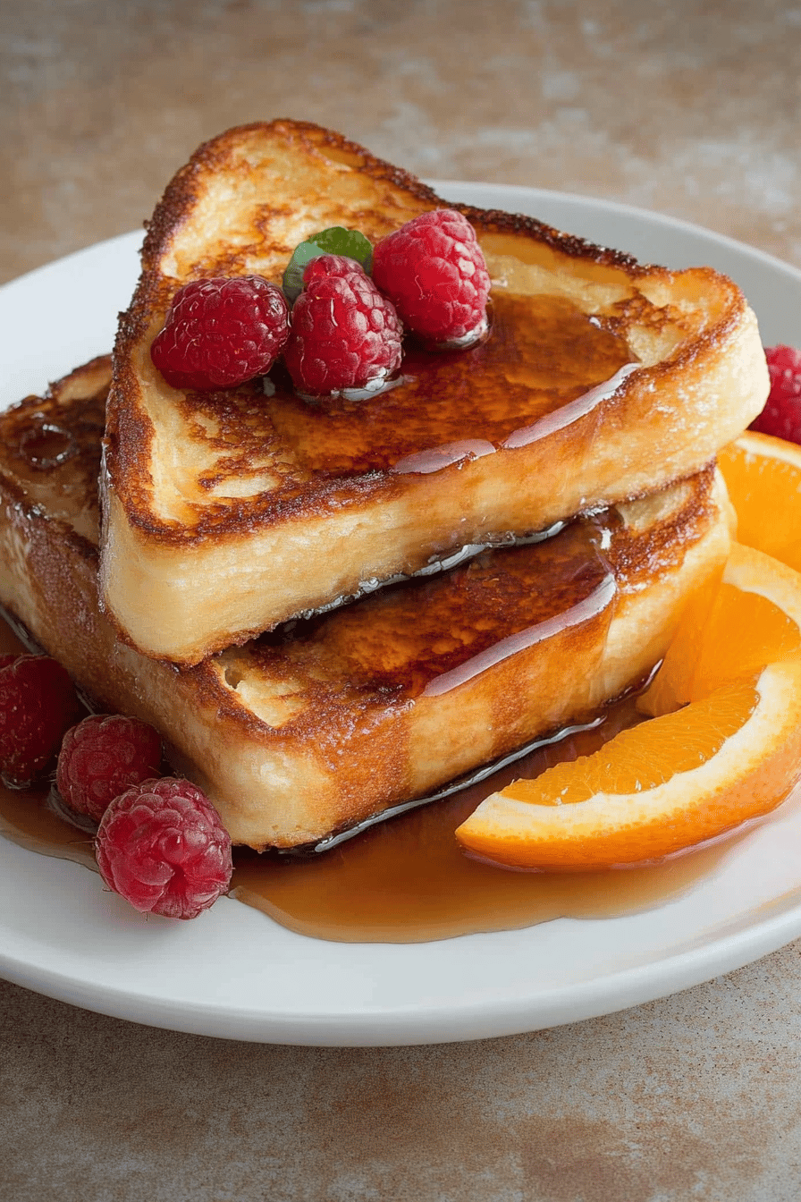 Pain perdu à l'orange: une recette facile et savoureuse ingredients