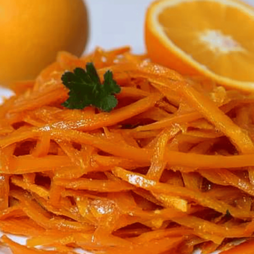 Poêlée de carottes au jus d'orange facile