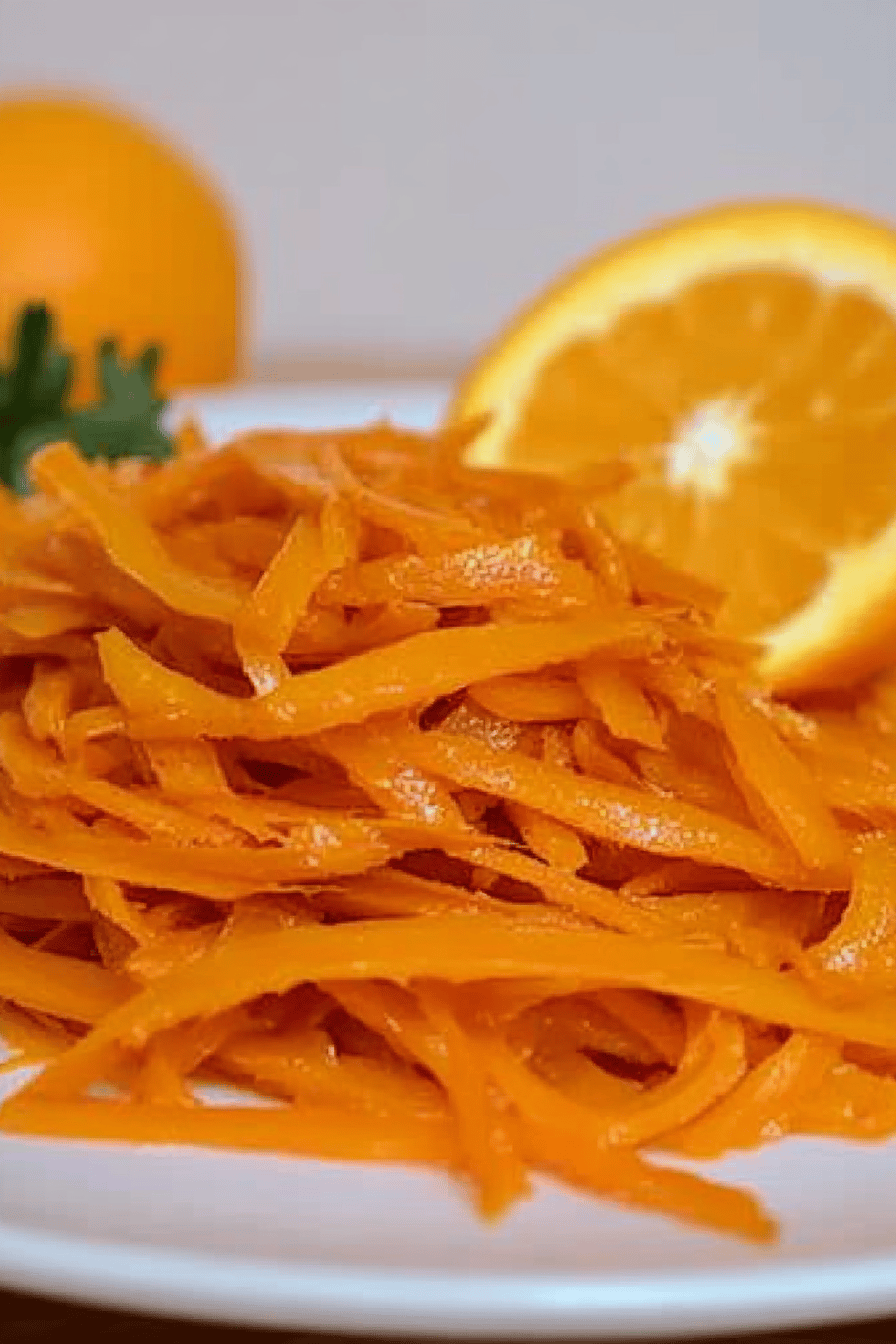 Poêlée de carottes au jus d'orange facile ingredients